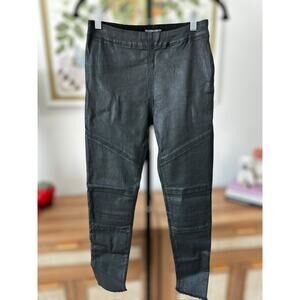 DL1961 Women's Haven High Rise Asymmetrical Seam Legging Jeans Asphalt Size 28